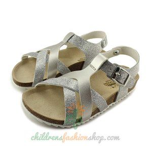 Garvalin Girls Sandals 182652 Plata Silver